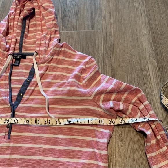 Chaps Henley Pullover - Picture 5 of 6